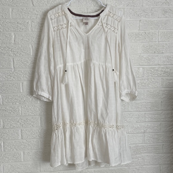 Knox Rose white cowgirl dress lace - Picture 2 of 6